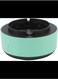Smart Ashtray, 360 Degree Wind Circulation Smokeless Ashtray High Density Filter Screen with Aromatherapy Tablet for Home (Green and Black)