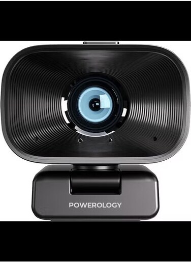 Radiotronics 1080p Web Cam with 5x Digital Zoom Built-In Mic and Speaker - Black