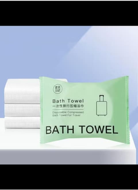 Radiotronics Large Disposables Bath Towel 70x140cm Thick Compressed Towels Travel Quick Drying Towel Shower Washable Cloth Towel Trip
