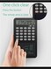 Radiotronics  12 Digit LCD Display Desk Calculator with notepad, Mute Portable Desktop Calculator,Basic Calculator for Office Business and Home