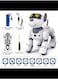 New Design Intelligent Creative Electronic Dog Robots Toys Interactive Robot Smart Stunt Robot Toy For Kids
