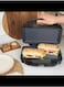 3-In-1 Snack Maker - Sandwich Toaster, Waffle Maker, Panini Press Grill, Includes Removable Extra Large Deep Fill Hot Plates