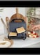 3-In-1 Snack Maker - Sandwich Toaster, Waffle Maker, Panini Press Grill, Includes Removable Extra Large Deep Fill Hot Plates