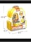 Kitchen Set Pretend Play Toys for Girls with Suitcase Carry Case Little Chef Backpack Series Cooking Toy Accessories (Multicolor)