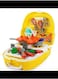 Kitchen Set Pretend Play Toys for Girls with Suitcase Carry Case Little Chef Backpack Series Cooking Toy Accessories (Multicolor)