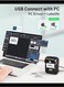 Label Maker- Mini Portable Bluetooth Thermal Label Printer for Clear Label