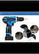 Cordless Drill Multi-function 12v16.8v21v,25v High-power Drill, Two-speed Rechargeable Electric Screwdriver, Lithium Electric Drill for Concrete Wall