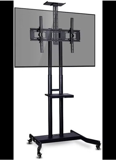 Radiotronics Stand Heavy Duty TV Cart For 37 To 70 Inch Flat Panel Screen, Mobile Rolling With Dual Shelves And Lockble Wheels, Load 70Kg (154 Lbs) beautiful scenery