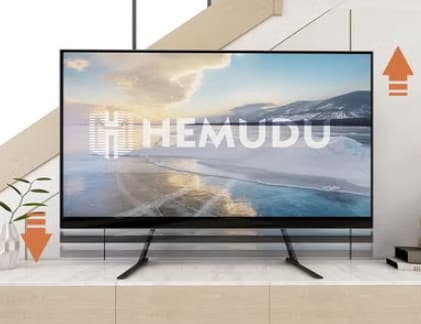 راديترونكس Radiotronics Table Top Tv Stand Base Vesa Pedestal Mount Tv Legs For 27 To 55 inch