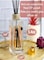 Radiotronics Reed Diffuser Bottle Set of 4 Glass Diffuser Bottles 5oz/155ml Clear Empty Essential Oil Diffuser Glass Bottles with Caps and Reeds