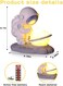 3D Astronaut Moon Lamp LED Spaceman Bedside Night Light for Kids Desktop Decoration Lights Creative Ornaments for Bedroom
