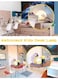 3D Astronaut Moon Lamp LED Spaceman Bedside Night Light for Kids Desktop Decoration Lights Creative Ornaments for Bedroom