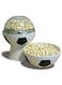 Creative Soccer Ball Electric Household Hot Air Popcorn Maker Automatic Mini Popcorn Machine Football White/Black