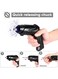 Electric Screwdriver, ss shovan 47 in 1 Rechargeable and Rotatable 3.5N&bull;m Max Torque Cordless Electric Screwdriver Set with Built-in LED, 3.6V, 1300mAh (Black)