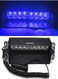 8 LED Car Strobe Warning Lights Emergency Police Lamp Flashing Lights with 4 Suction Cups for Vehicle Truck Trailer Camper Van