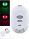 Motion Activated Toilet Night Light, Auto Motion Sensor Toilet Seat Night Light Bathroom Nightlight with Red and Green Light