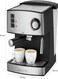 Espresso Machine, Small Coffee Machine, 15 Bar Pump Pressure, 1.6 Litre Transparent Water Tank, 850 Watt