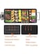 Electric Grill, 1500W Teppanyaki Grill Pan , Non-Stick Hot Plate, 5 Gear Temperature, Easy Clean BBQ Barbecue Grill for Party Camping Festival Cooking XL 67x29.5x8.5cm