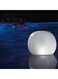 Floating LED Lamp &ndash; For Swimming Pools, Round Shape, 23 x 22 cm (28693) Ball 0.40000000000000036x16x13.8 cm multi coloured