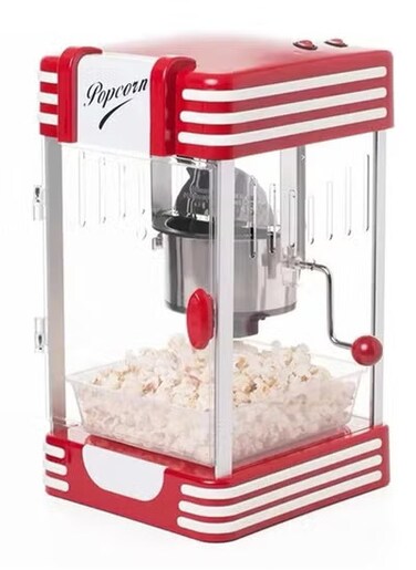 Electric Popcorn Maker Machine, Homemade Healthy Snack, Make Delicious Healthy Fat Free Hot Air Popcorn Popcorn At Home In Just 3 Minutes