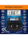 Cash Counting Machine with Calculator and Detector - Ideal for Euro, US Dollar, Banks and Stores
