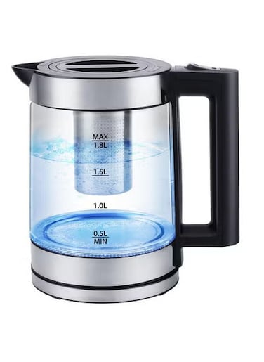 Electric Kettle, 1.7L Light Weight Kettle 1850W Tea Kettle with Bpa-Free, Auto Shut-Off Boil-Dry Protection/B