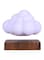 Radiotronics Cloudy-G Lamp, Cloud, 2 Lighting Colors, Floating Air, Touch Type, Design, Bed Lamp, Soothing Wood, Safety, Wonderful, Magnetic Levitation