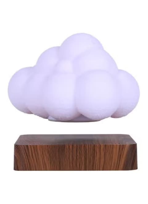 Radiotronics Cloudy-G Lamp, Cloud, 2 Lighting Colors, Floating Air, Touch Type, Design, Bed Lamp, Soothing Wood, Safety, Wonderful, Magnetic Levitation