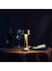 Radiotronics LED Table Lamp Metal Warm Lightning Gold 21x9x9cm