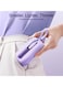 10000mAh Mini Power Bank with Built-in Cables, 22.5W Fast Charging Portable Charger USB-C Battery Pack for iPhone, Samsung, All Phones, Purple