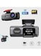 4K/1080P Dash Cam Front and Rear, 1.47&quot; WiFi UHD 2160p Dash Camera 170&deg; Wide Angle Recording Car DVR Cam with Night Vision, Parking Monitor, G-Sensor, Type-C Port