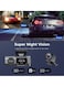 4K/1080P Dash Cam Front and Rear, 1.47&quot; WiFi UHD 2160p Dash Camera 170&deg; Wide Angle Recording Car DVR Cam with Night Vision, Parking Monitor, G-Sensor, Type-C Port