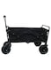 Storage Trolleys Folding Garden Trolley Cart Heavy Duty Wagon Multi-Function Shopping Cart for Outdoor Camping Photography Pull Truck, Load: 100Kg