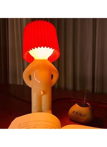 Gifts for Men Women Boyfriend Girlfriend, Funny Bedside Table Lamp, Mens Gifts, Bedside Night Light, White Elephant Gifts