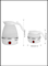 Radiotronics Cute Pandas Night Light Pat Baby Silica Gel Lamp Rechargeable Night Light for Children's Room Cute Gifts Stuff for Boys Girls Baby Children