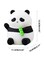 Radiotronics Cute Pandas Night Light Pat Baby Silica Gel Lamp Rechargeable Night Light for Children's Room Cute Gifts Stuff for Boys Girls Baby Children