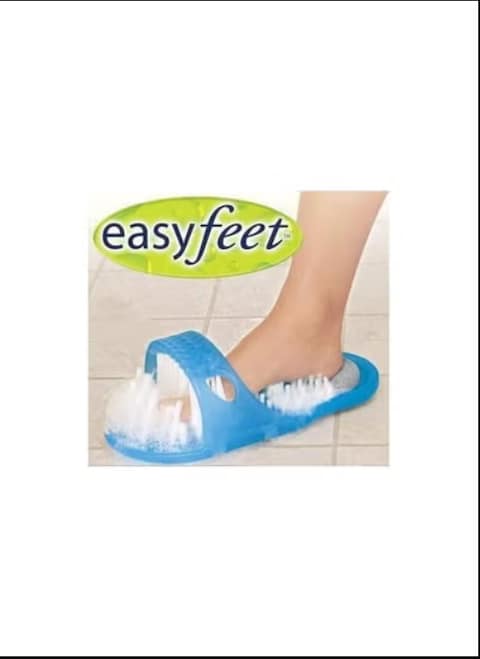 Easy Feet Slippers - Foot Cleaning Tool(Blue)
