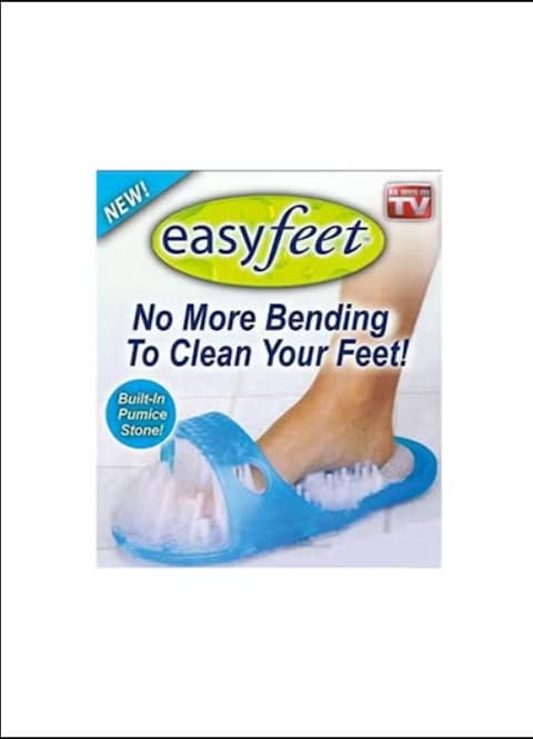 Easy Feet Slippers - Foot Cleaning Tool(Blue)
