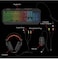 4in1 Colorful Backlit English/Arabic Wired Keyboard, Mouse, Headphone &amp; Mouse Pad PC Gaming Kit, 4 Bundle Set