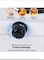 Radiotronics 2000W Double Hot Plate Table Top Cooking Compact Portable Electric Hob Coil Burner Home Kitchen Camping Cooking Boiling Fryer Black