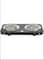 Radiotronics 2000W Double Hot Plate Table Top Cooking Compact Portable Electric Hob Coil Burner Home Kitchen Camping Cooking Boiling Fryer Black
