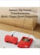 Retro Handheld Game Console with 1000 Classical Games-3.5 Inches Screen Portable Video Game Consoles (red)