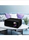Mini Video Projector 1080P Portable Projector Compatible with USB  Tech Gadgets Outdoor Projector Mini TV for Home /Camping, Cool Stuff (Black)