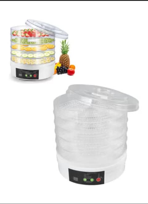 Radiotronics Food Dehydrator Machine, 350W 50Hz Vegetables Electric Dryer Machine Electric Food Dryer Machine for Fruits Veggies Meats Dog, US