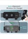 Wireless Car Charger Mount, 15W Dual Coil One-Touch Rotatable Car Phone Holder Wireless Charger Car Charger Included