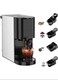 Radiotronics 4in1 Espresso Machine, Customize Volume Settings, Single Serve Coffee Maker,1450W Coffee Machine