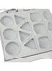Biscuit Maker,1400W 13 Grids Anti Stick Biscuit Baking Machine Cookie Press Machine Waffles Muffin Maker with Handle Breakfast Cupcake Maker (US Plug 110V)