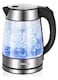 Electric Kettle, Glass Electric Tea Kettle Water Kettle Electric for Tea and Coffee, Hot Water Boiler with Auto Shut-Off &amp; Boil-Dry Protection