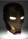 Iron Man Helmet Light a Marvel Fan Collectible Gift, Avengers Bedroom Accent Night Light for Wall or Desk, Superhero Decor Lamp for Adults and Kids