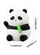 Cute Pandas Night Light Pat Baby Silica Gel Lamp Rechargeable Night Light for Children's Room Cute Gifts Stuff for Boys Girls Baby Children